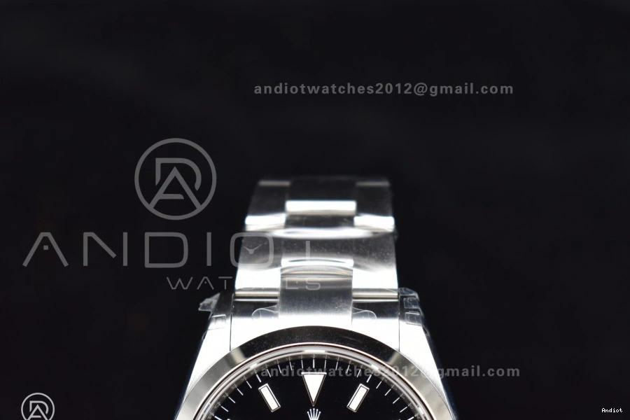 Explorer 124270 VSF on 904L Edition Best 1:1 SS Black 36mm Bracelet Dial DD3230 Steel 0312